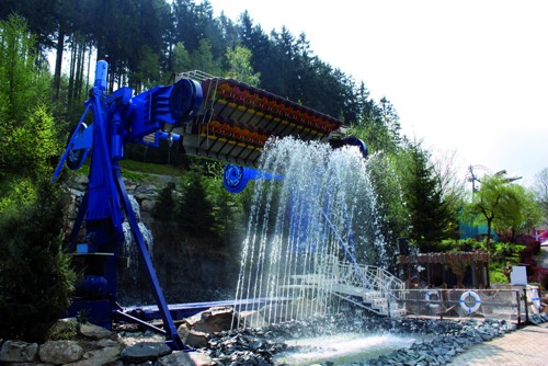 Yukan Raft-Er�ffnung im FORT FUN!