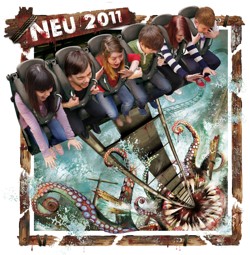 Neuheit 2011 im Heide-Park: Krake