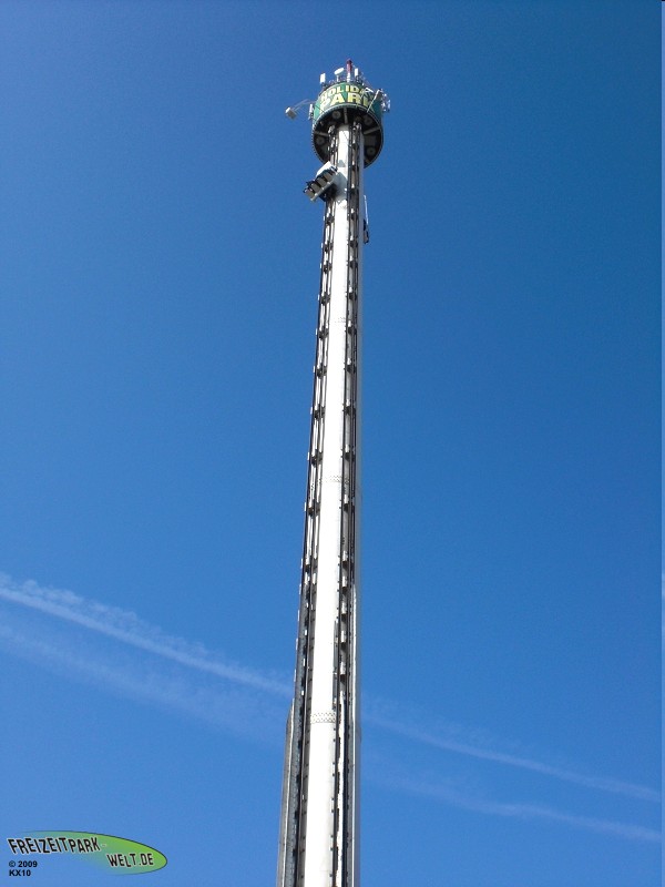 Free Fall Tower Holiday Park FreizeitparkWelt.de