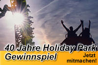 40 Jahre Holiday Park - Gewinnspiel