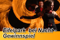 Gewinnspiel Eifelpark bei Nacht