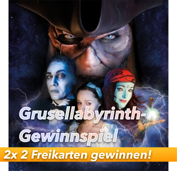 Neue Grusellabyrinth-Saison gestartet: 2x 2 Karten gewinnen!