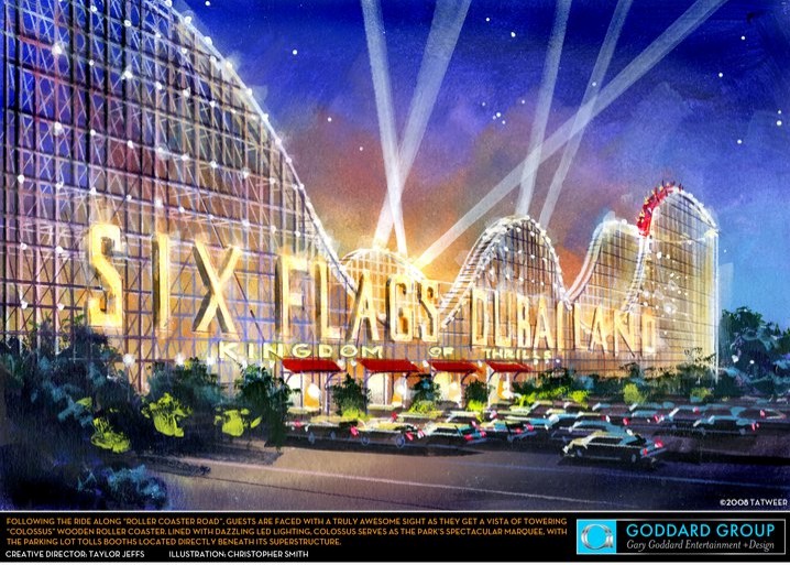 Six Flags DUbailand Konzept