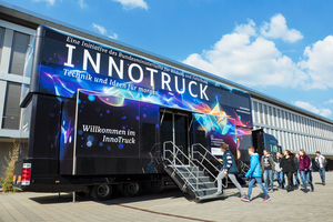 InnoTruck hält mit Erlebnisausstellung im Heide Park Resort