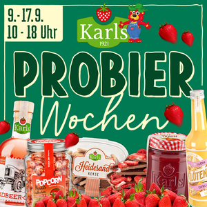 Karls Probierwochen in Elstal: Eine Woche voller
Genuss und Unterhaltung