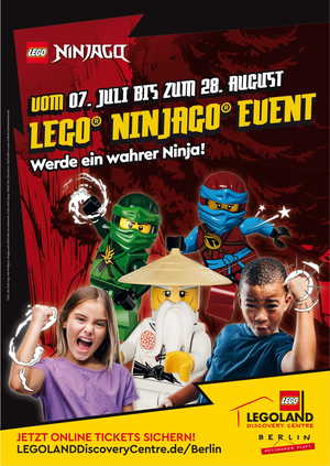 Ninjago Trainingscamp im Legoland Discovery Centre Berlin