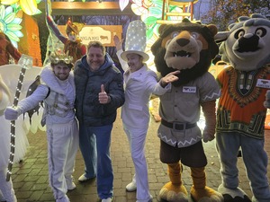 Fabrizio Sepe, Inhaber des Serengeti-Parkes in Hodenhagen hat am Donnerstag die Wintersaison des Tierparkes eröffnet. 