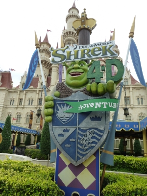 Bald schon wieder Geschichte? Das 4D Adventure mit Shrek kann die Besucher bereits seit 2010 begeistern.