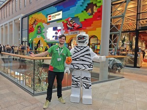 Halloween-Stimmung im LEGO Discovery Centre Hamburg