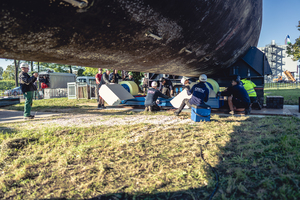 Technik Museum Speyer: Test-Drehung von U-Boot U17 wird verschoben