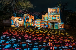 Eröffnung der 5. Christmas Gardens Hannover im Erlebnis-Zoo