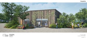 Großprojekt im Zoo Duisburg: Spatenstich für Zwergflusspferd-Anlage