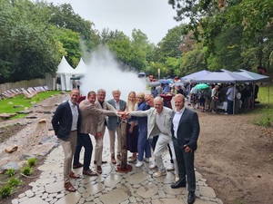 Wasser marsch: Zoo Osnabrück eröffnet ersten Nebelspielplatz Deutschlands