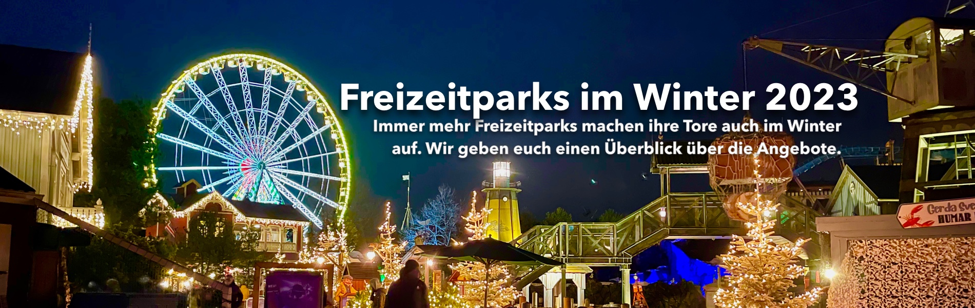 Teaser Freizeitparks in Deutschland im Winter 2023