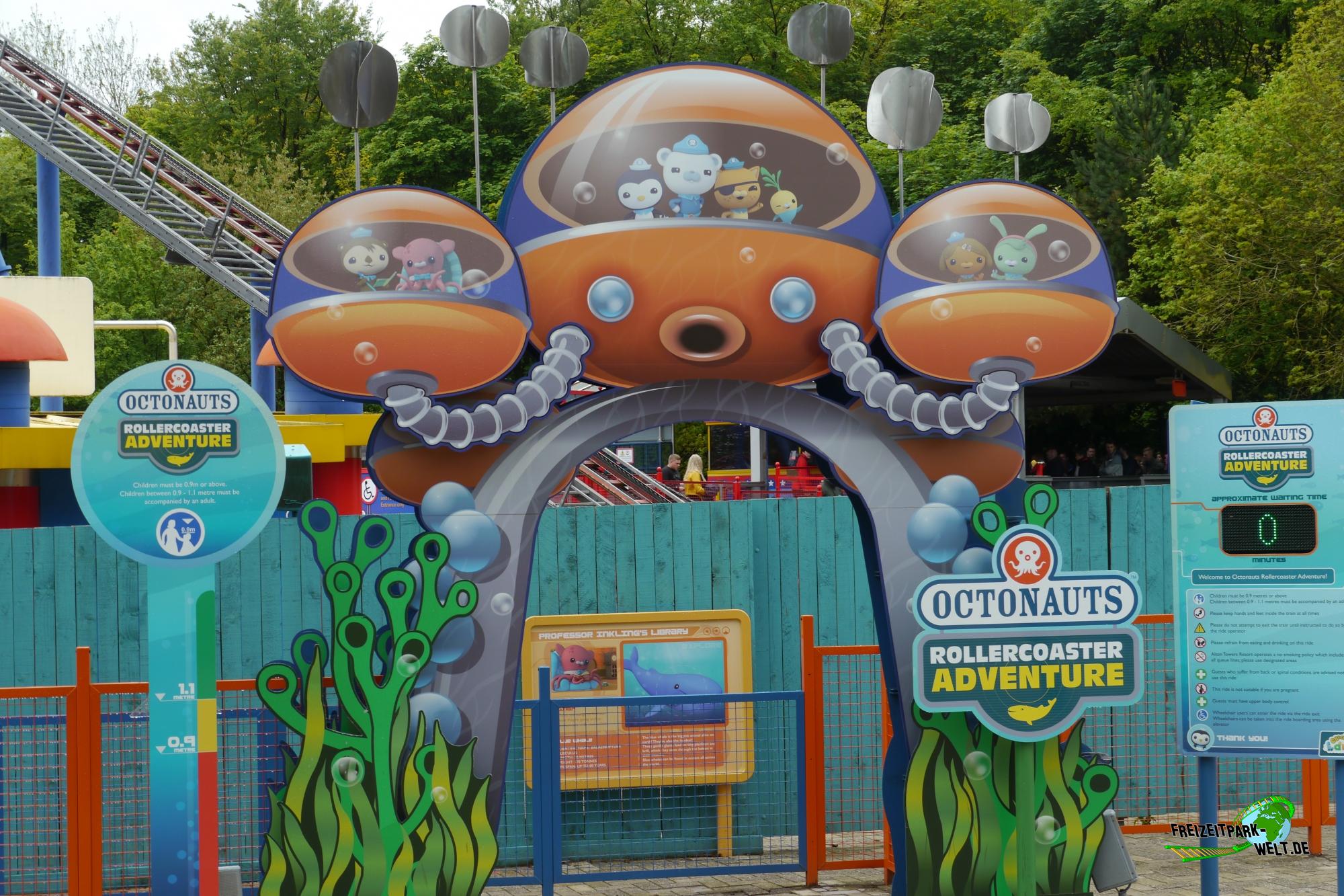 Octonauts Rollercoaster Adventure Alton Towers