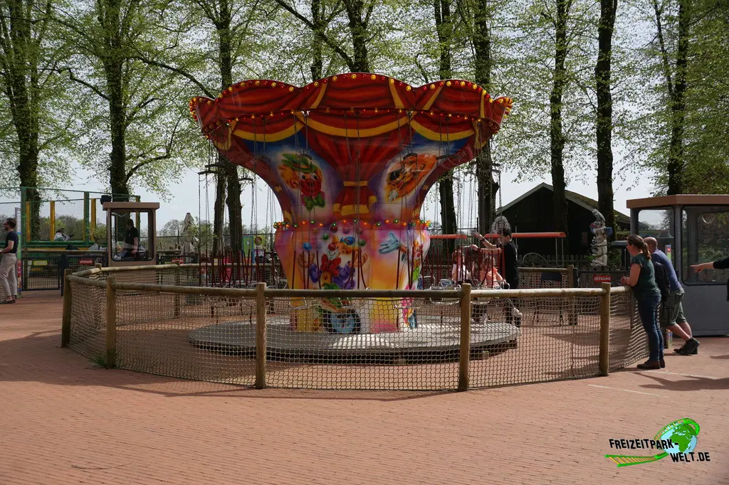 Zweefmolen im Amusementspark Tivoli - 2024