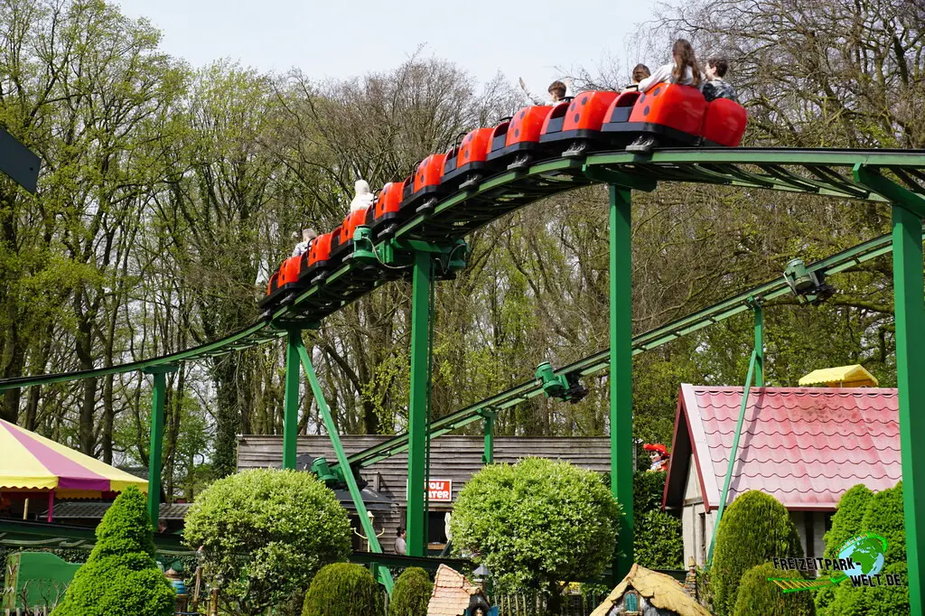 Achtbaan im Amusementspark Tivoli - 2024