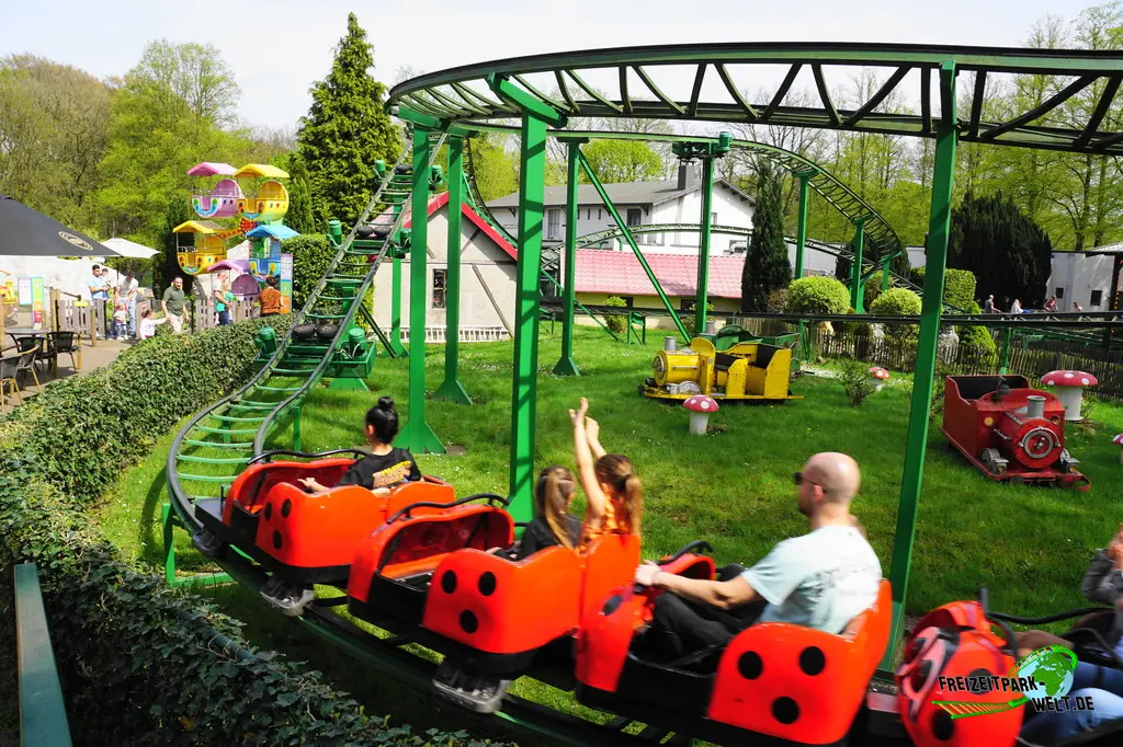 Achtbaan im Amusementspark Tivoli - 2024