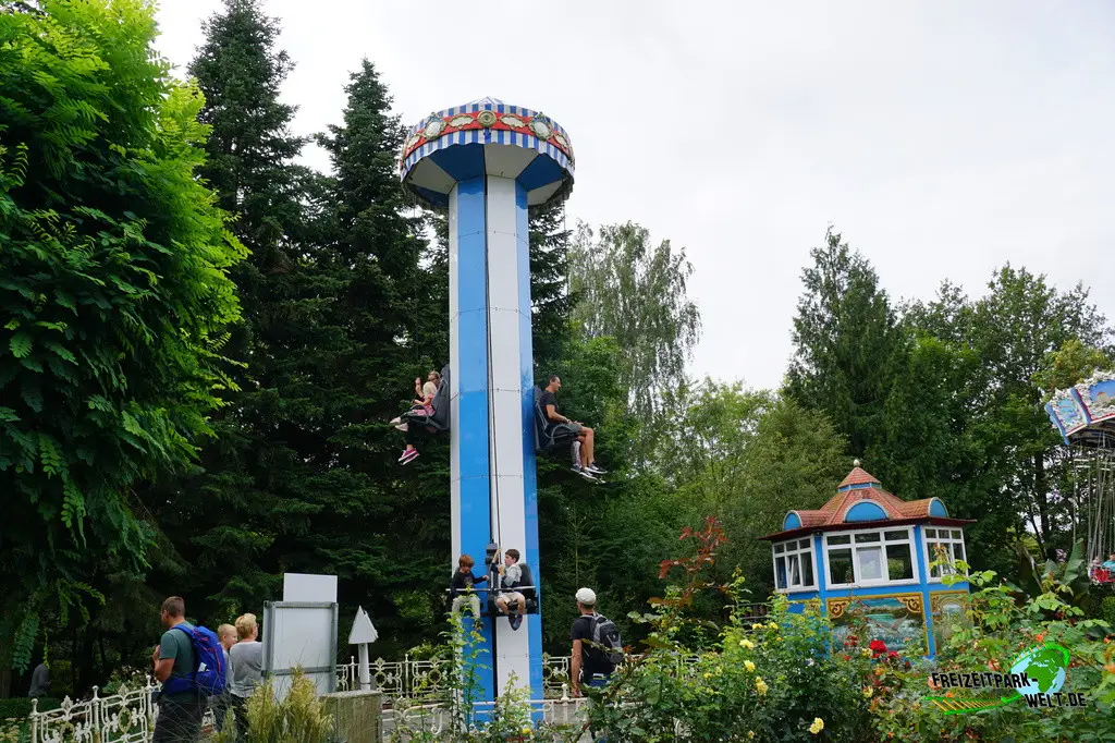 Hubseilturm im Bayern-Park - 2023