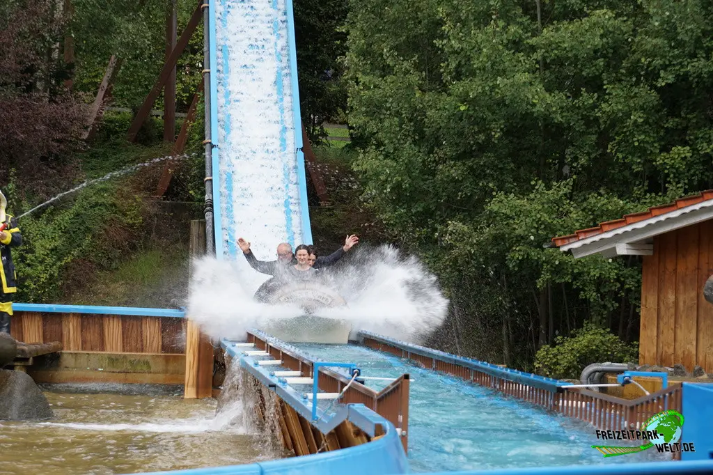 Wildwasserbahn im Bayern-Park - 2023