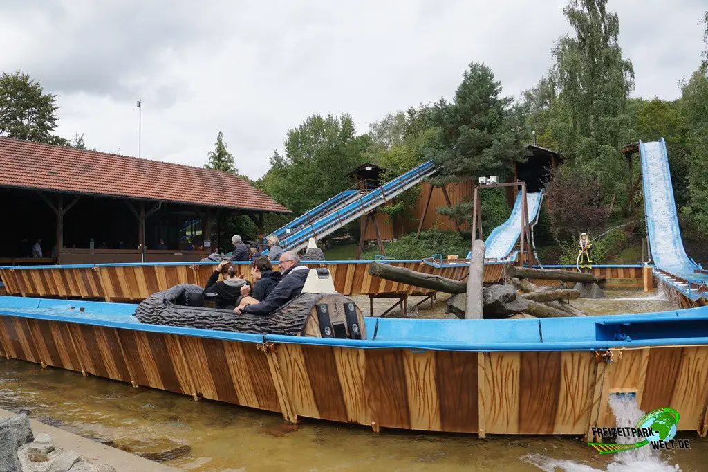 Wildwasserbahn im Bayern-Park - 2023