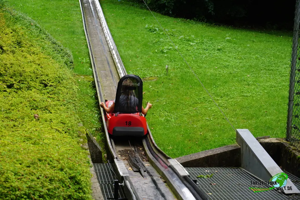 Twinbob-Rodelbahn im Bayern-Park - 2023