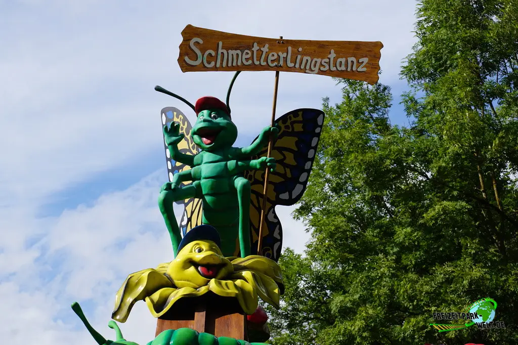 Schmetterlingstanz im Bayern-Park - 2023
