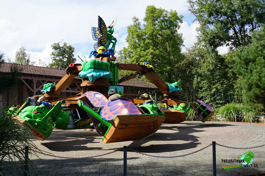 Schmetterlingstanz im Bayern-Park - 2023