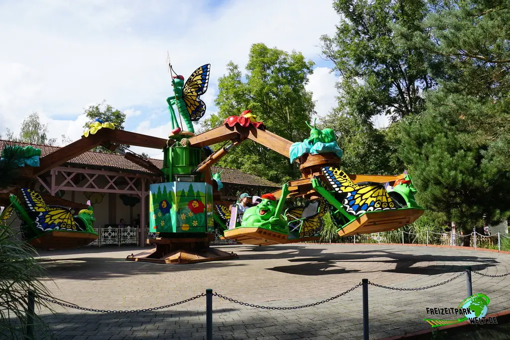 Schmetterlingstanz im Bayern-Park - 2023