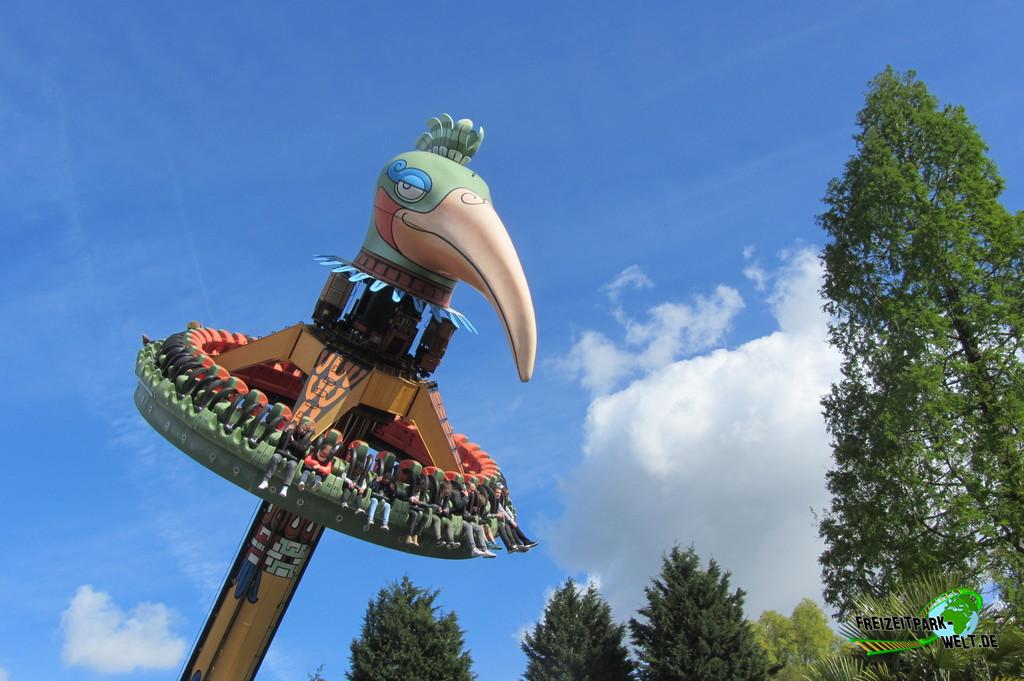 El Volador im Bellewaerde Park - 2017