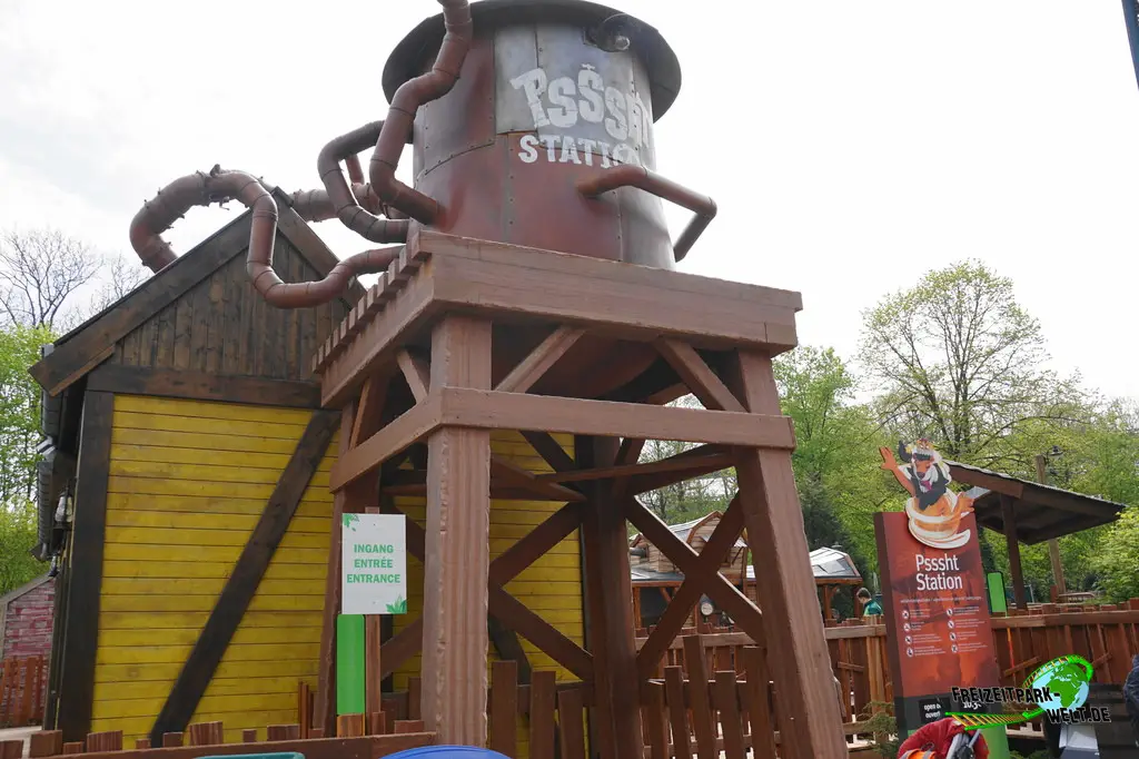 Psssht Station im Bellewaerde Park - 2023