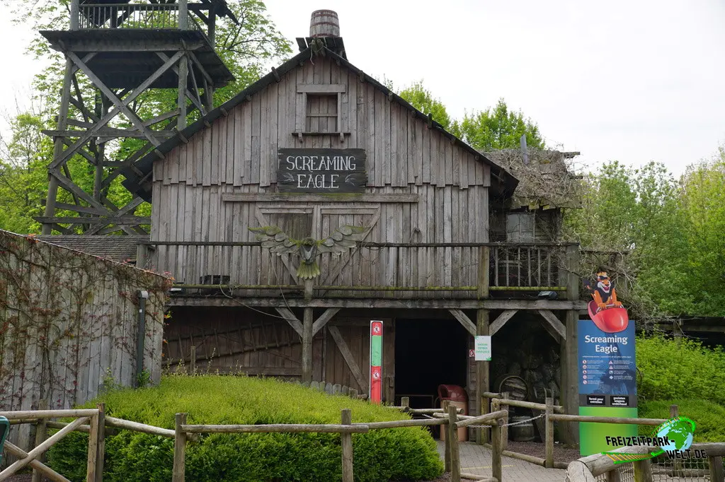 Screaming Eagle im Bellewaerde Park - 2023