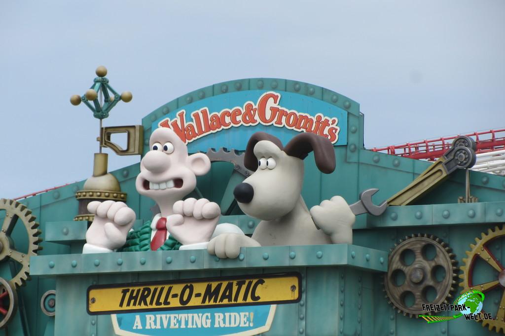 Wallace & Gromit's ThrillOMatic Pleasure Beach Blackpool
