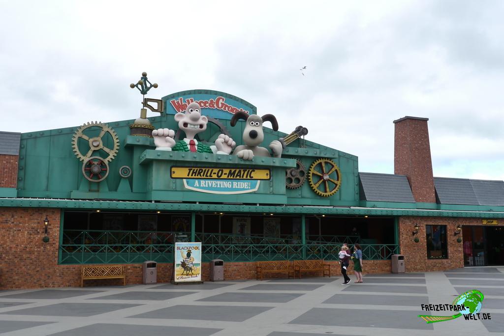 Wallace & Gromit's ThrillOMatic Pleasure Beach Blackpool