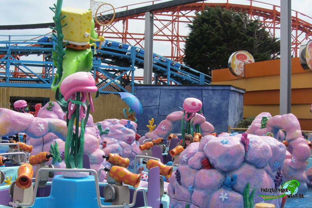 SpongeBob Splash Bash Pleasure Beach Blackpool FreizeitparkWelt.de