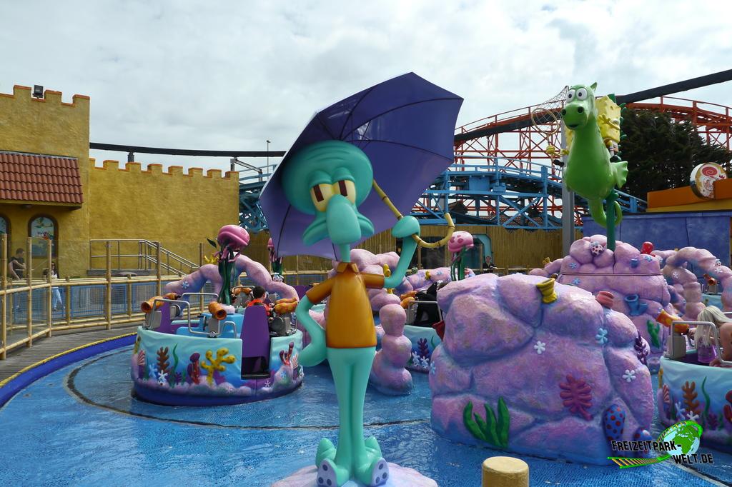 SpongeBob Splash Bash Pleasure Beach Blackpool FreizeitparkWelt.de
