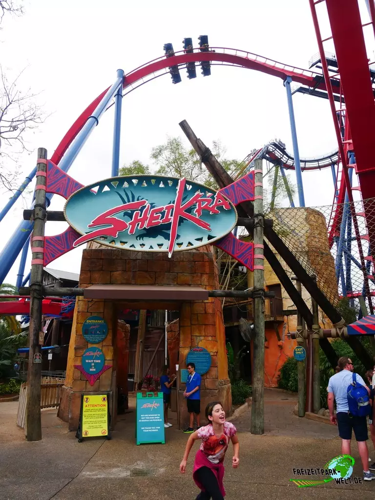 SheiKra im Busch Gardens Tampa - 2022
