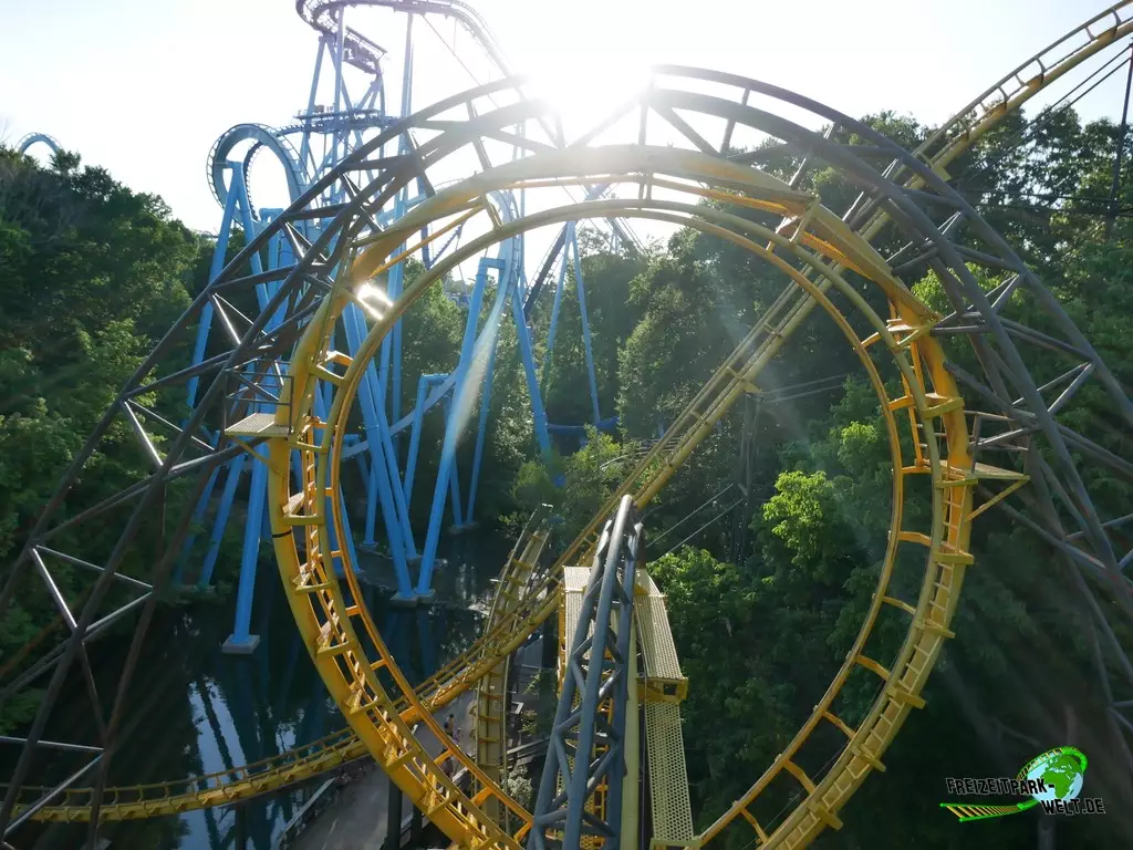 Loch Ness Monster im Busch Gardens Williamsburg - 2022