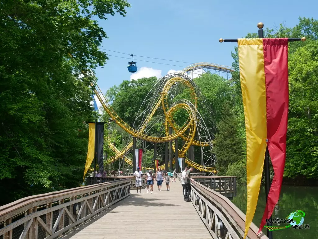 Loch Ness Monster im Busch Gardens Williamsburg - 2022: Loch Ness Monster in Busch Gardens Williamsburg
