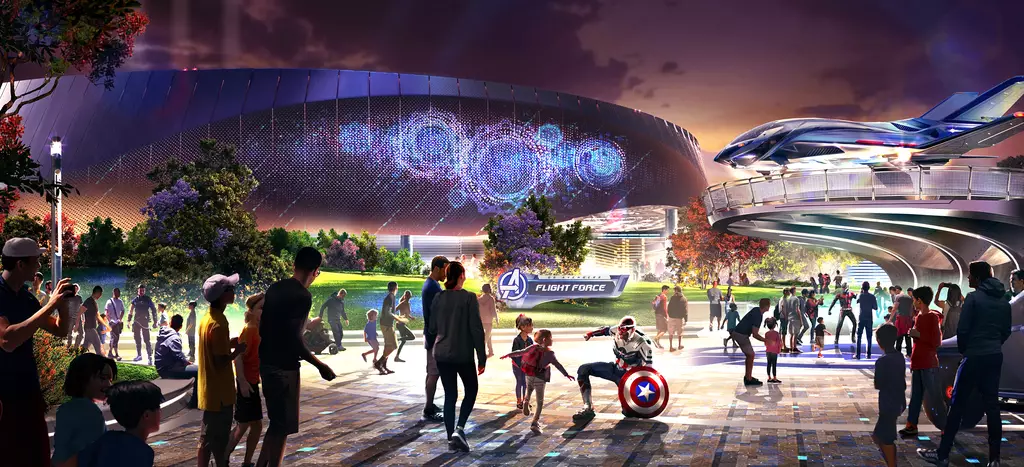 Avengers Assemble: Flight Force im Disney Adventure World - 2022