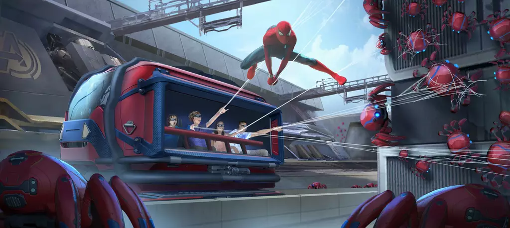 Web Slingers: A Spider-Man Adventure im Disney Adventure World - 2022