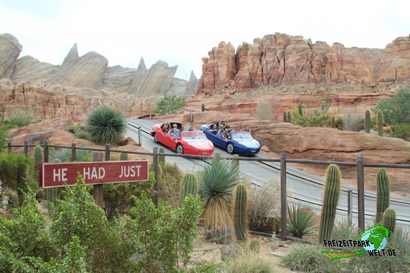 Radiator Springs Racers im Disney California Adventure - 2015