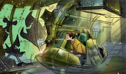 Concept Art 'Lifteinfahrt'