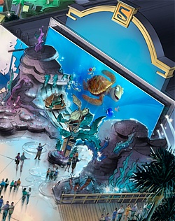 Artwork des Studio 5 'Crush's Coaster'