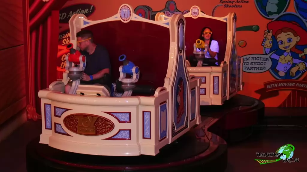 Toy Story Midway Mania! in Disney Hollywood Studios - 2019
