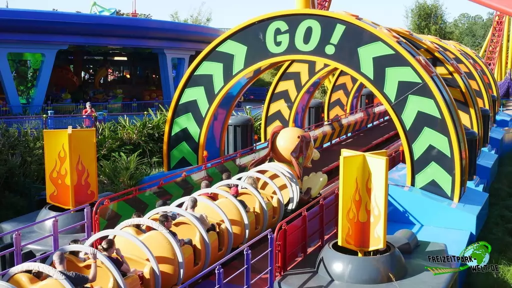 Slinky Dog Dash in Disney Hollywood Studios - 2019