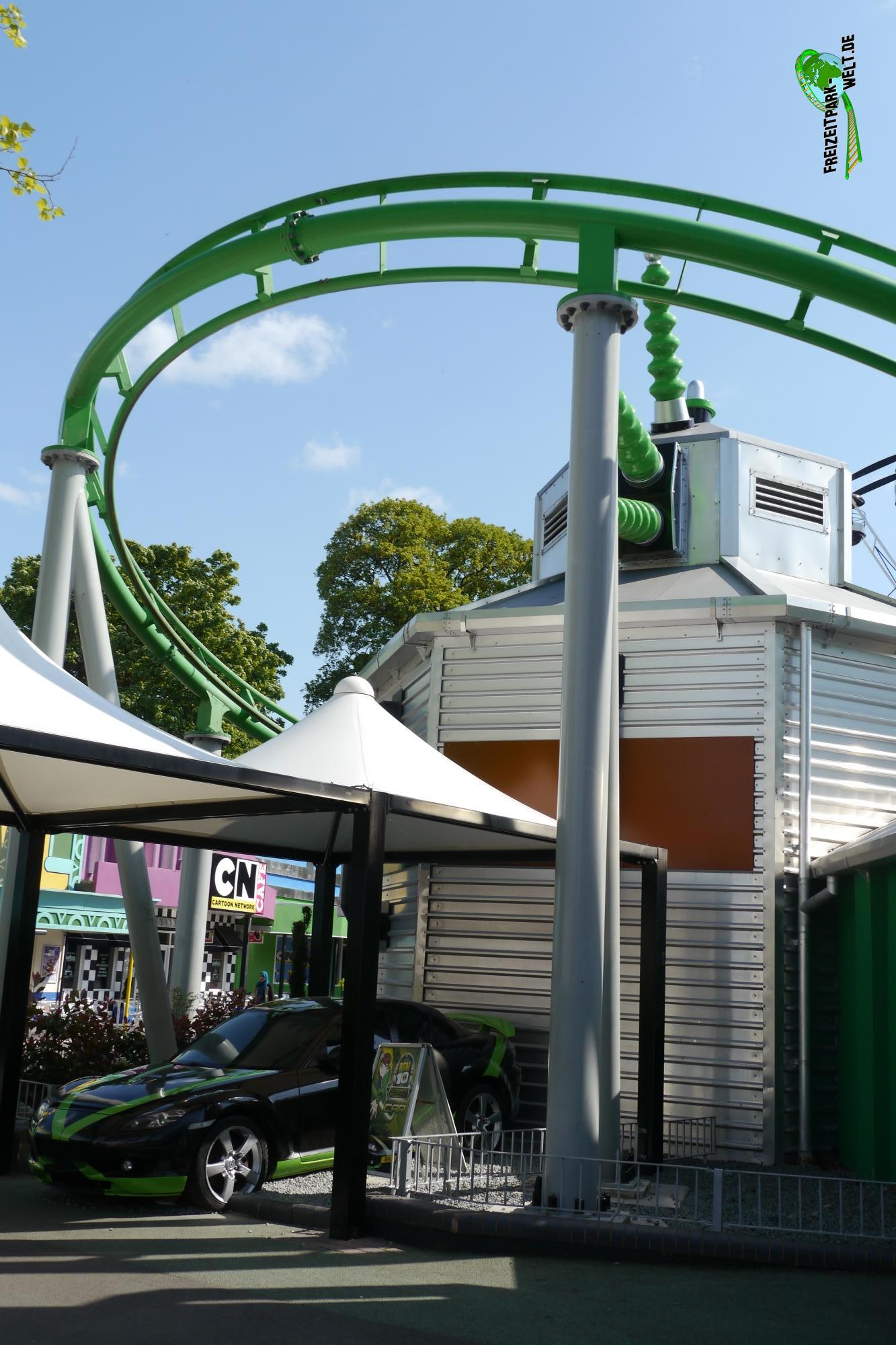 Ben 10 Ride Ben 10 - Ultimate Mission - Drayton Manor | Freizeitpark-Welt.de