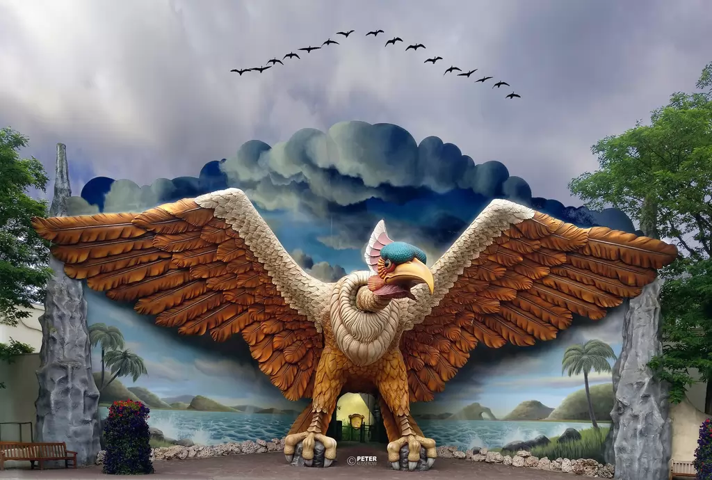 Vogel Rok im Efteling - 2016