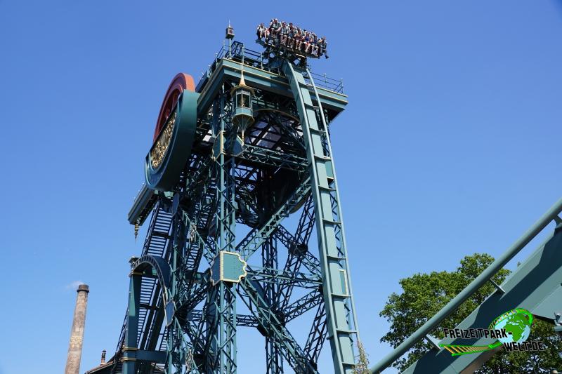 Baron 1898 im Efteling - 2015: Imposanter Lift von Symbolica