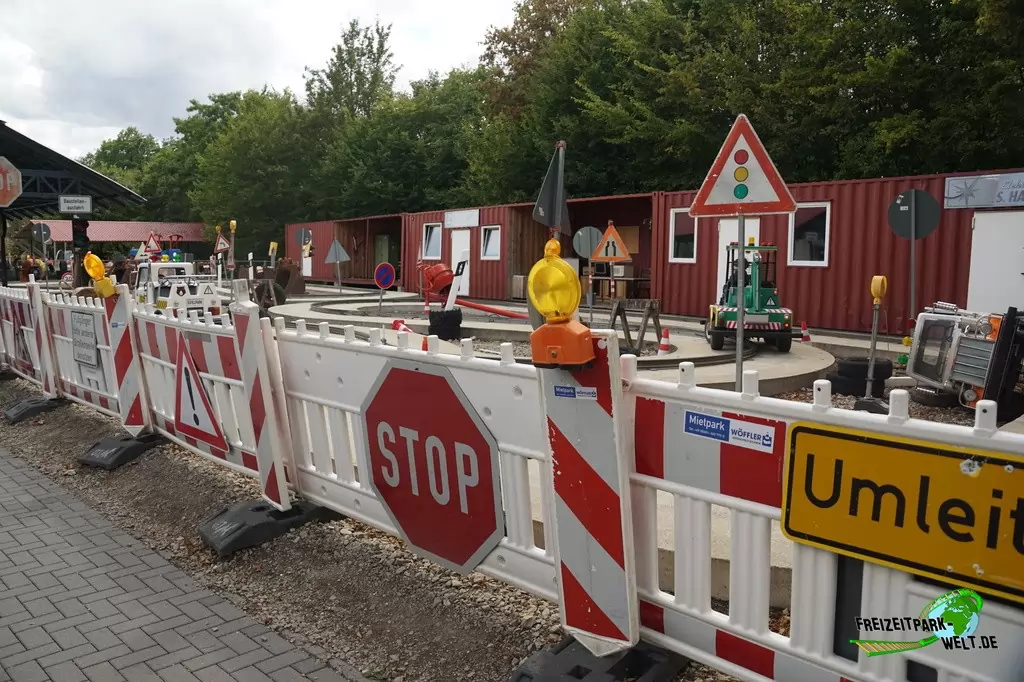 Baustellenfahrt im Eifelpark - 2020